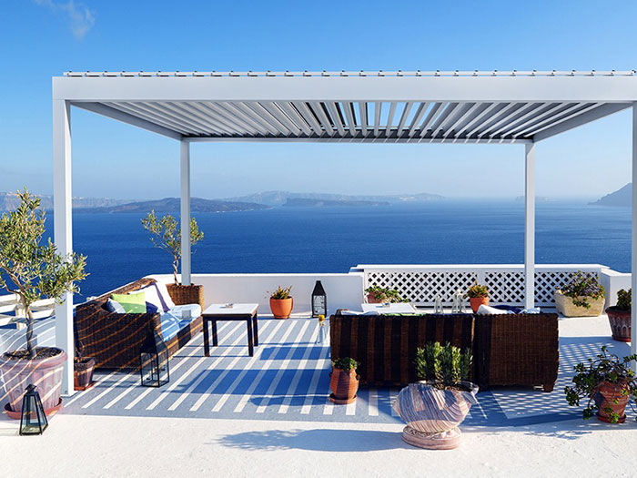 電動百葉涼亭M145