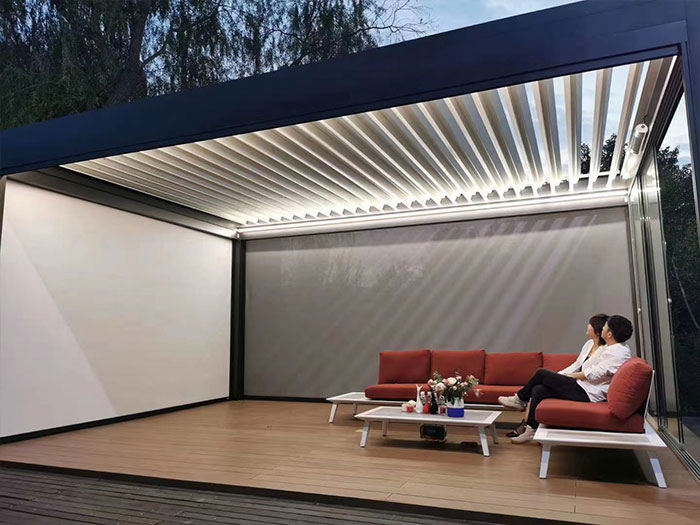 電動百葉涼亭M210